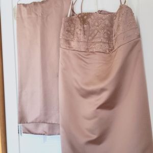 Customized Latte Formal Dress